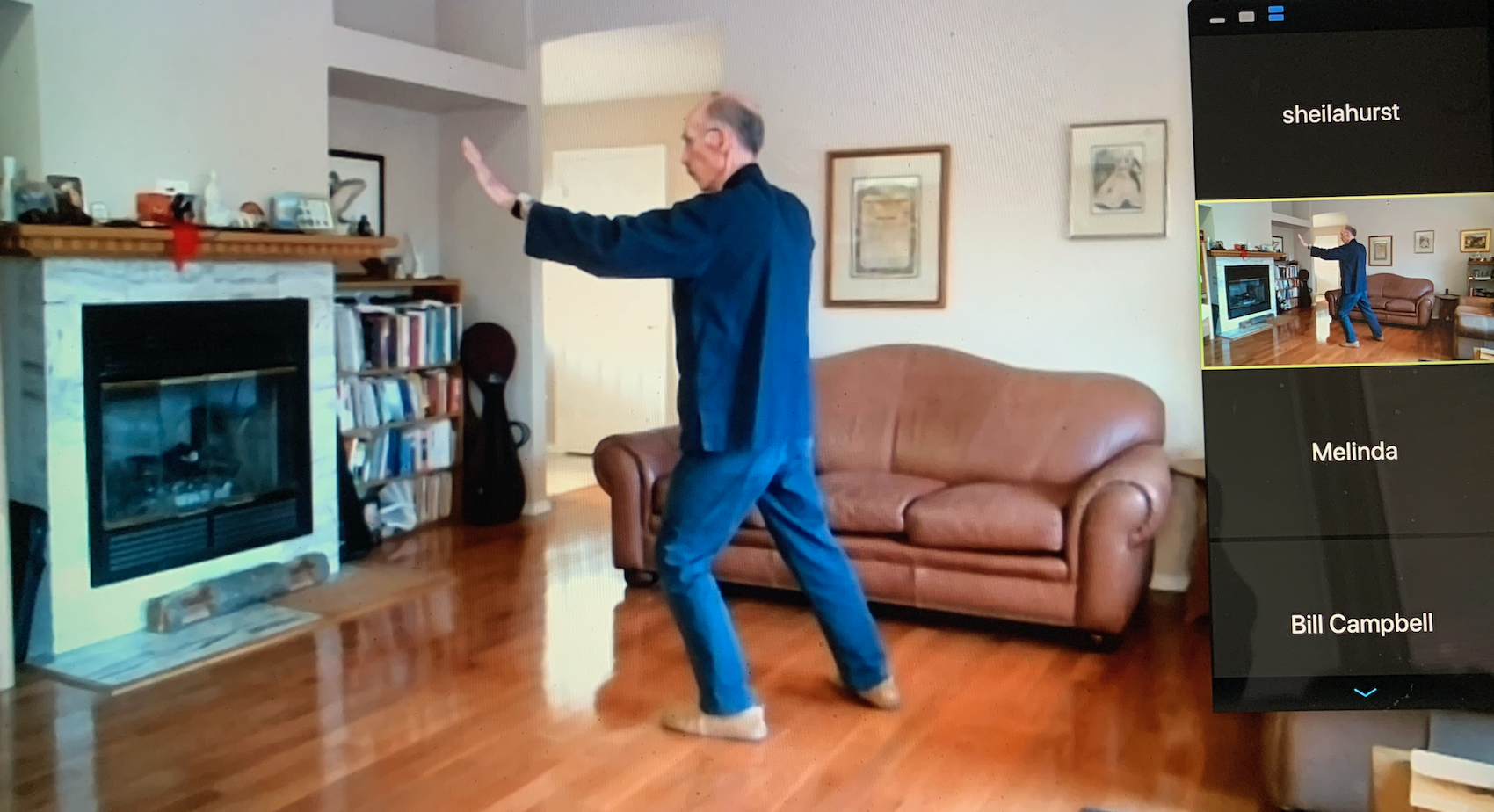 Redding Tai Chi Zoom class