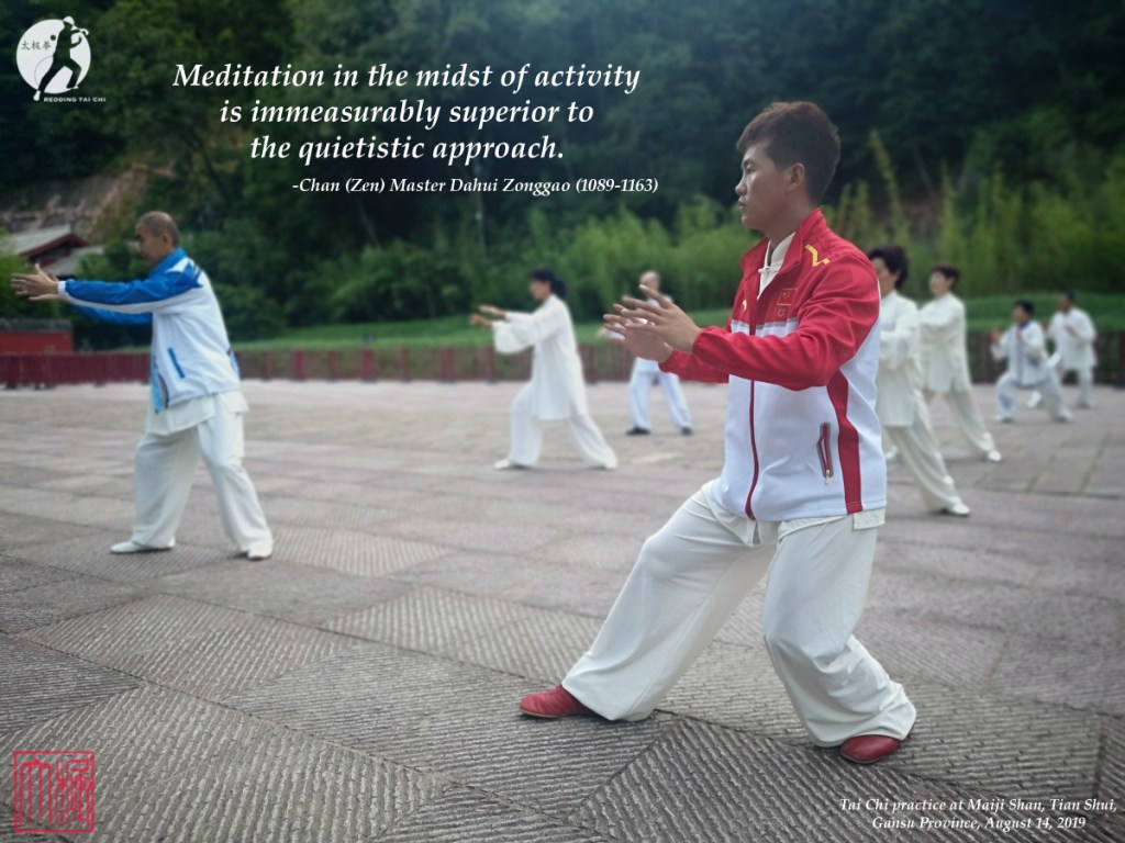 Redding Tai Chi: Meditation in the midst of activity... 