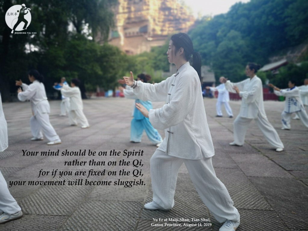 Redding Tai Chi: Your mind should be on the Spirit...