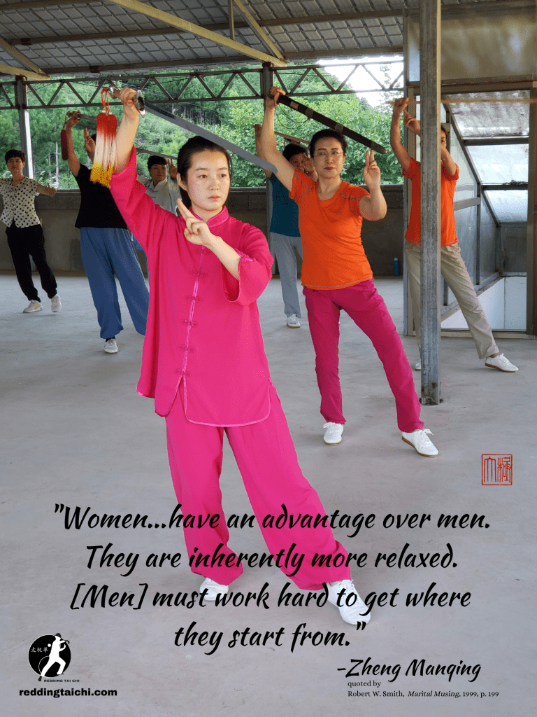 Redding Tai Chi: Women have an advantage...