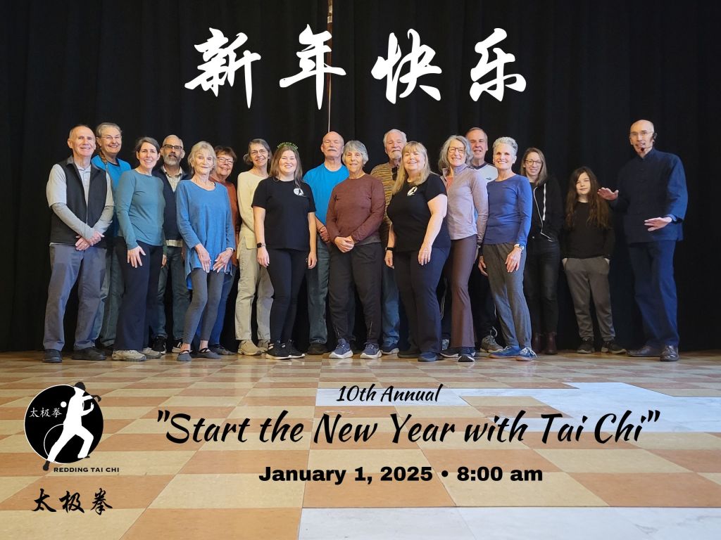 Redding Tai Chi's 10th Annual Start the New Year with Tai Chi