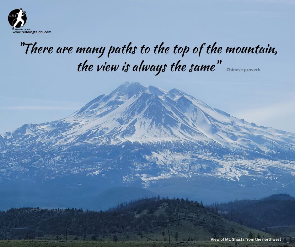 There are many paths to the top of the mountain... 