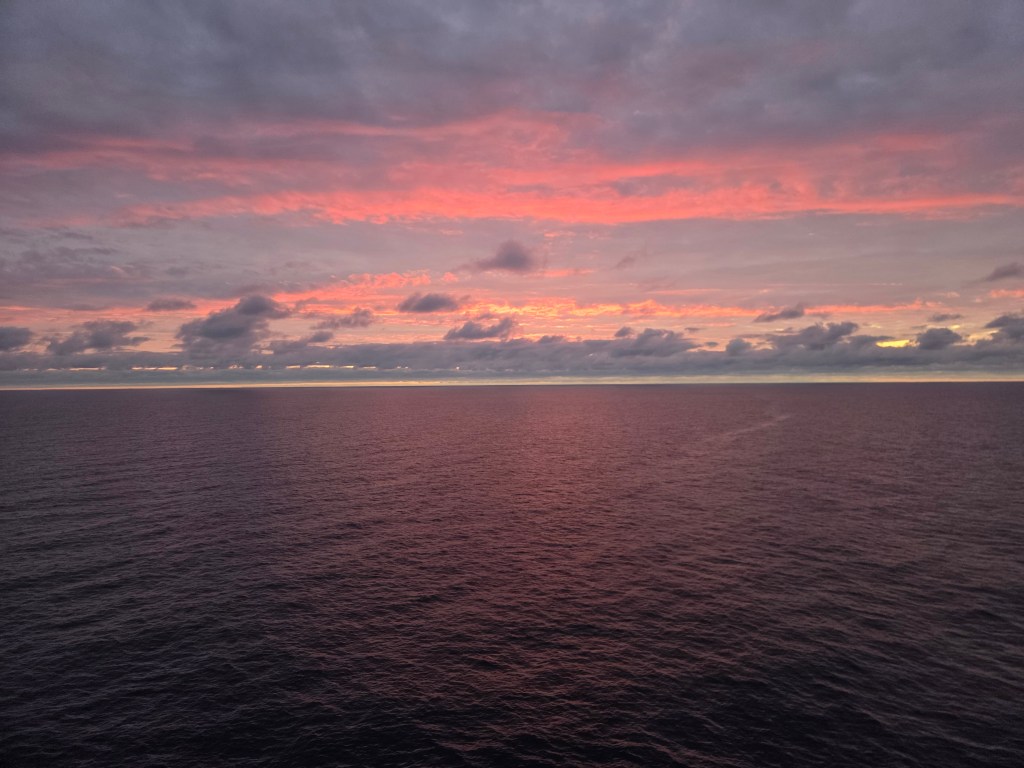 North Sea Sunrise off the coast of Norway